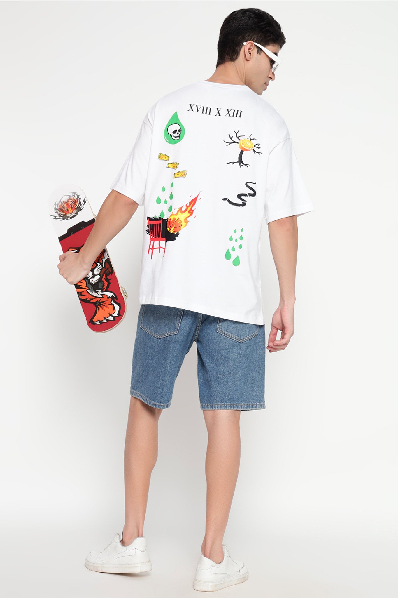 Graphic print Oversized T-shirt