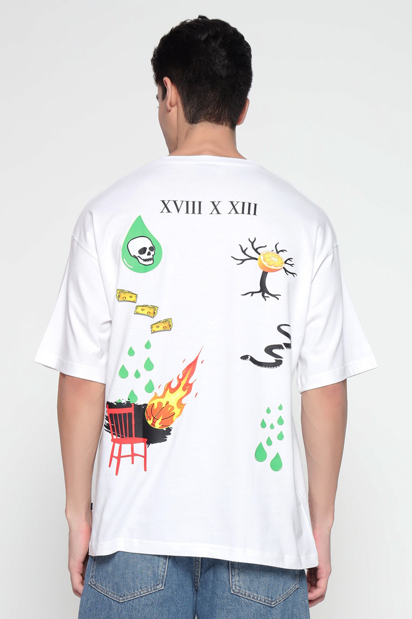 Graphic print Oversized T-shirt