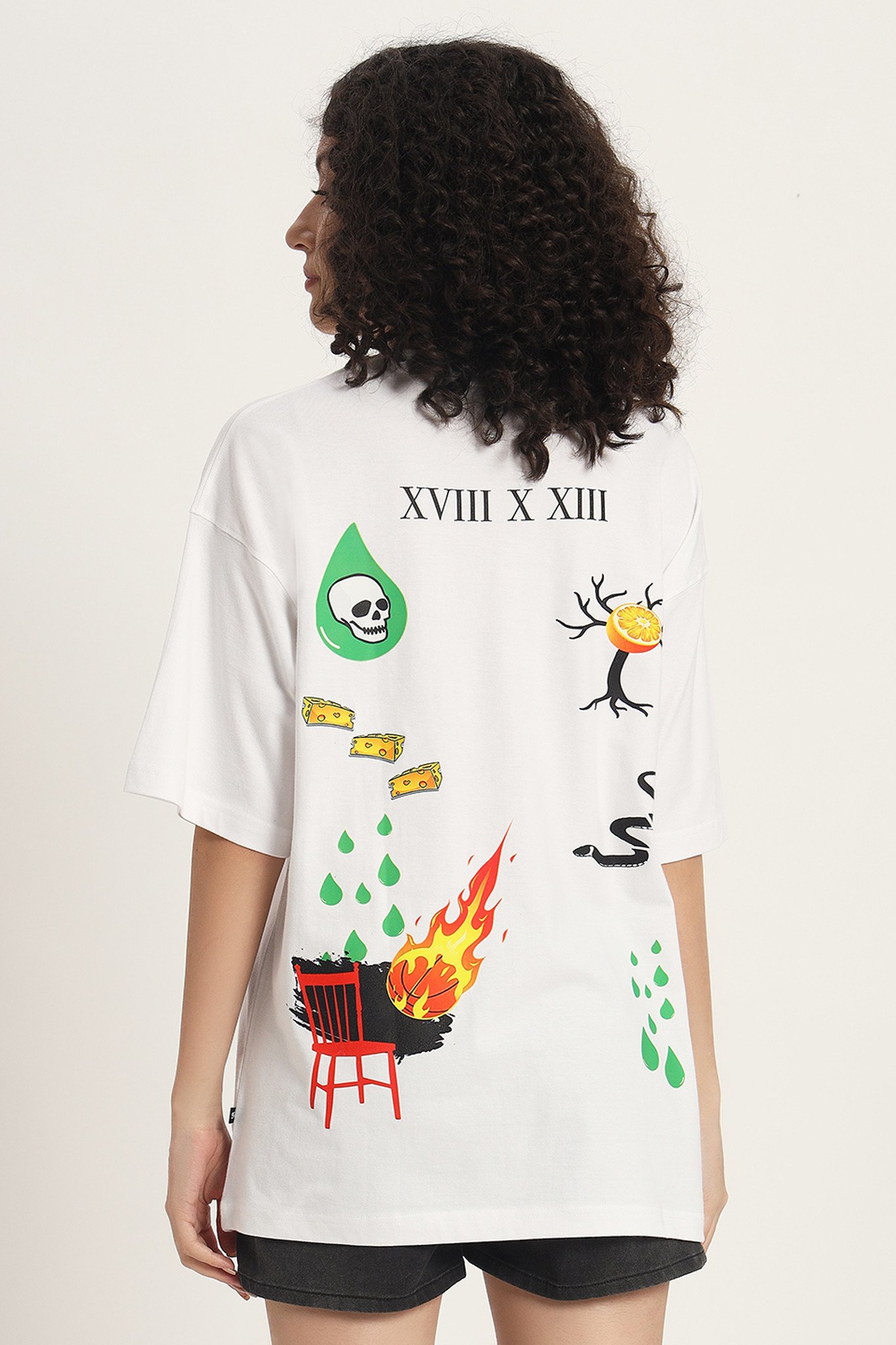 Graphic print Oversized T-shirt