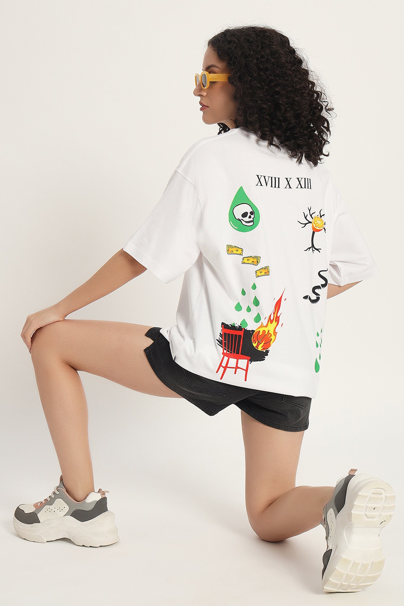 Graphic print Oversized T-shirt