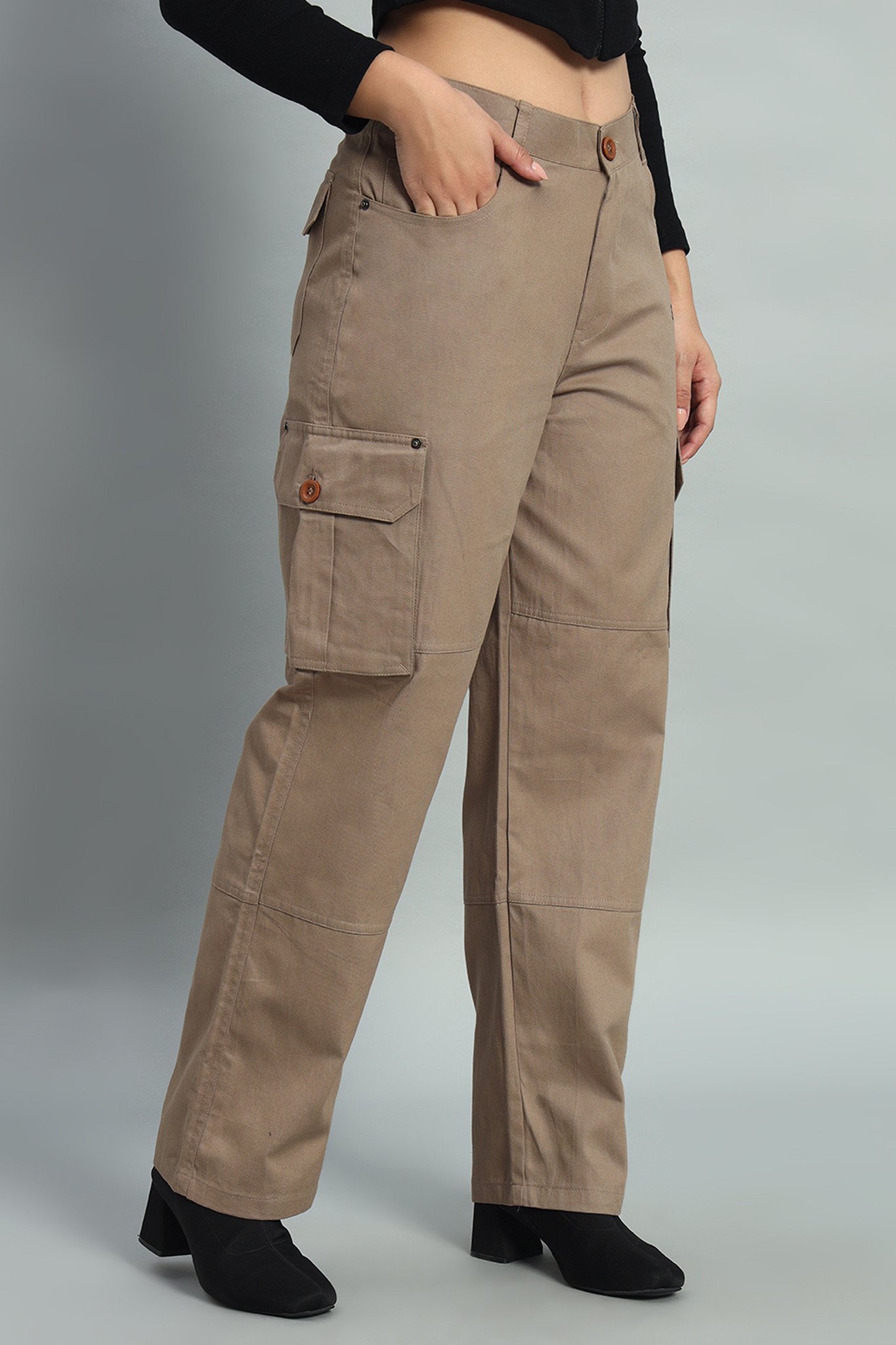 CARGO PANTS (BEIGE)