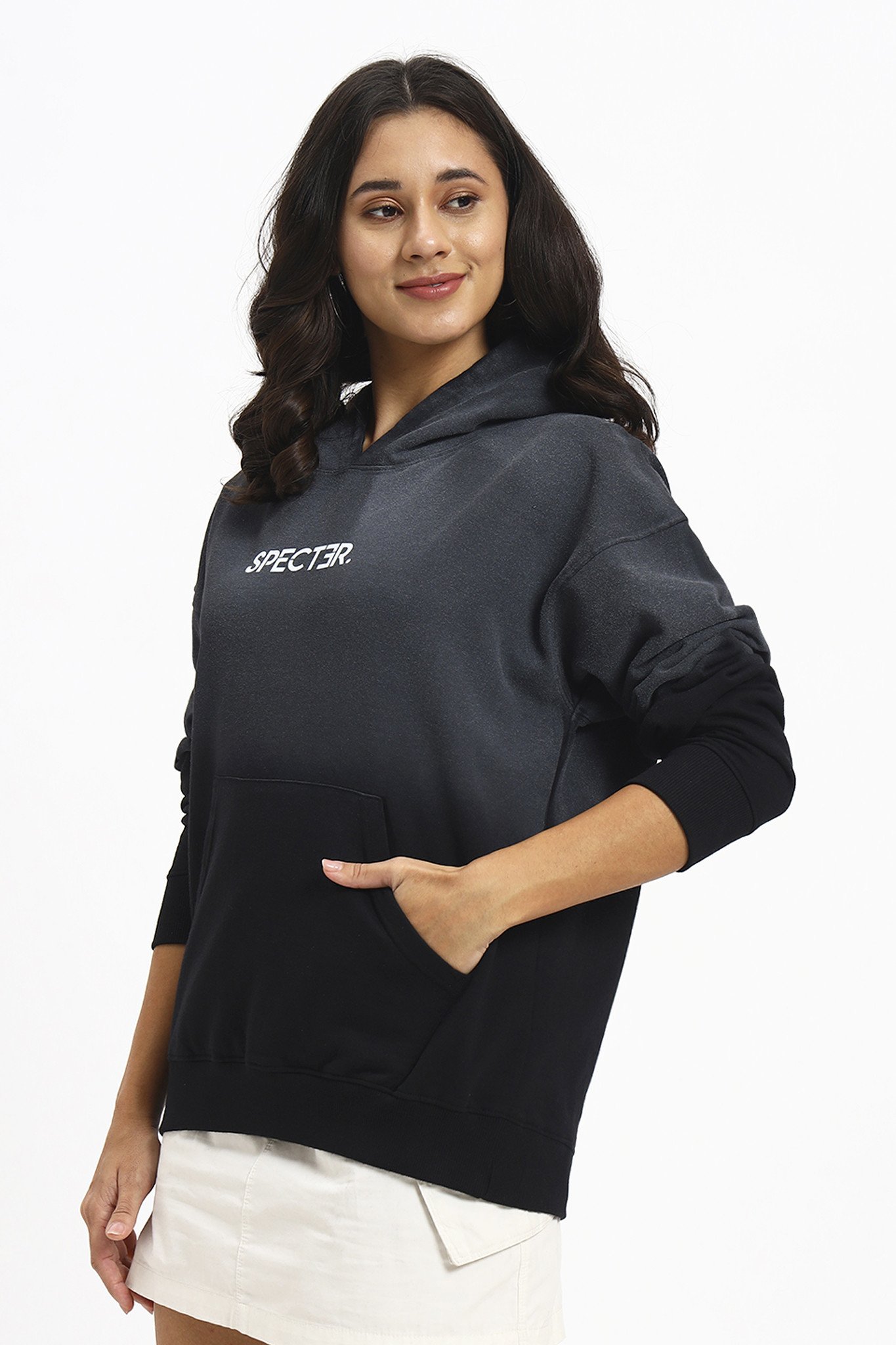 Halftone wash hoodie